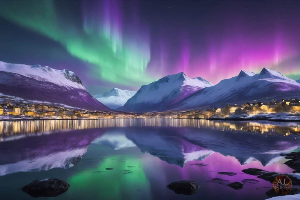 Nordlys sett gjennom kunstig intelligens 2