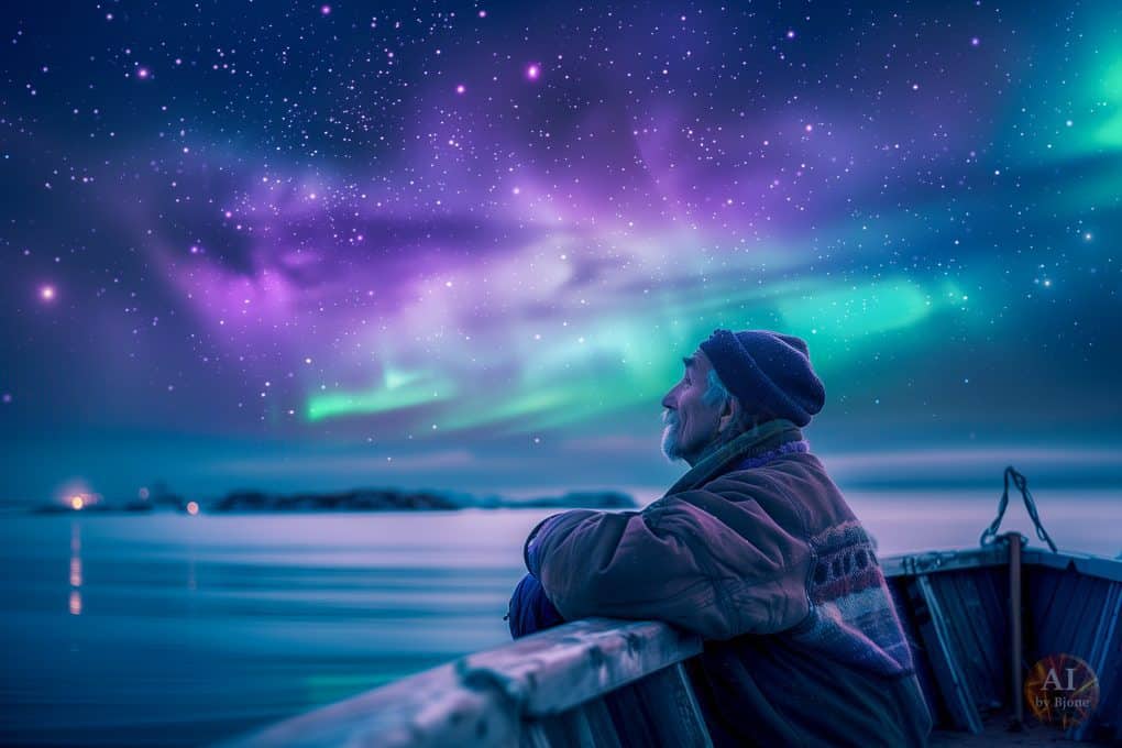 Nordlys sett gjennom kunstig intelligens 12