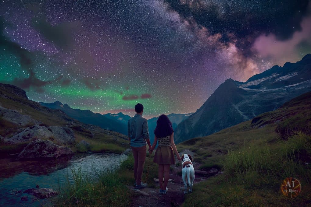 Nordlys sett gjennom kunstig intelligens 10